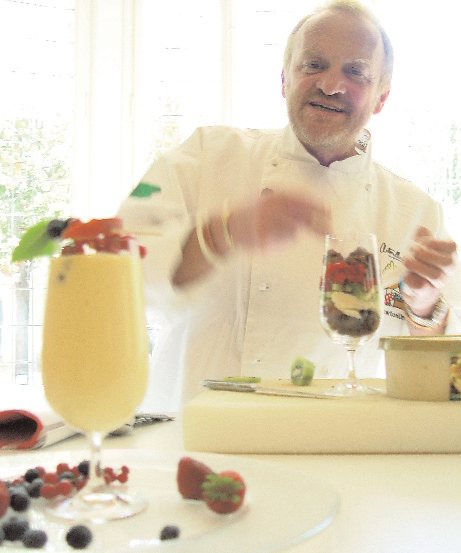 Carte d’Or de pêssego e manga cremoso