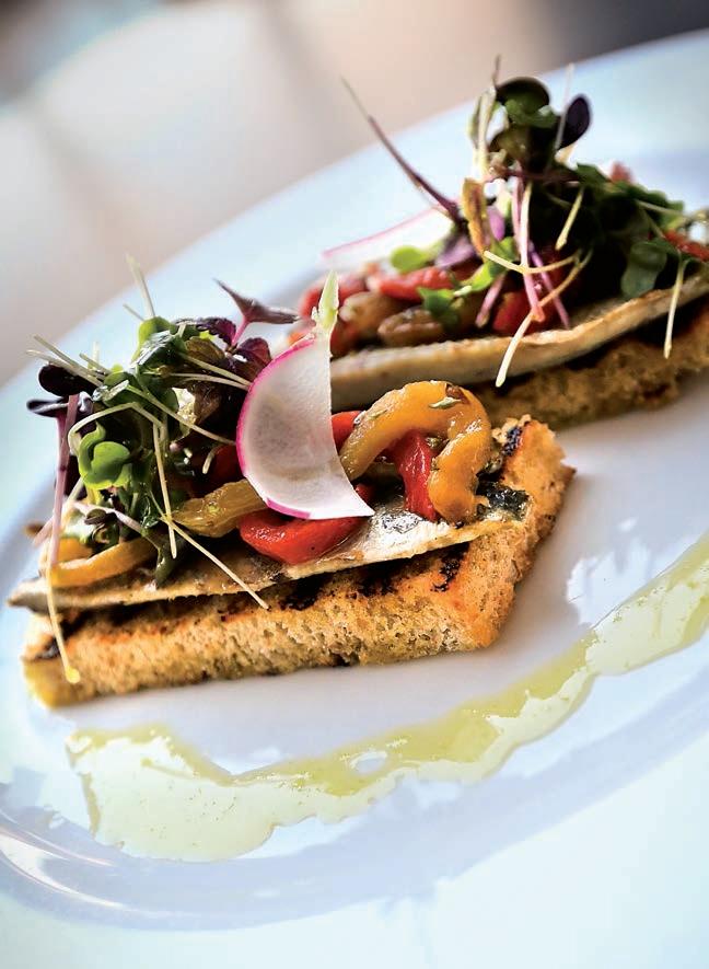 Torricado de sardinha assada