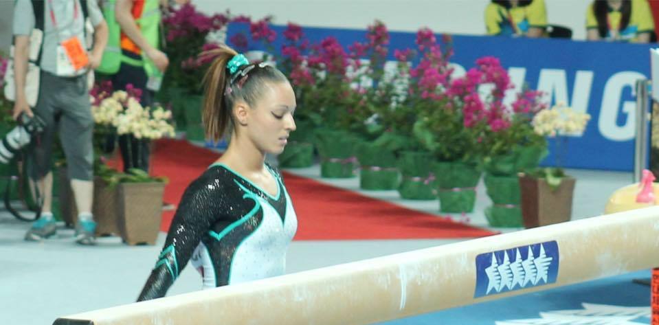 A ginasta Filipa Martins (Facebook)