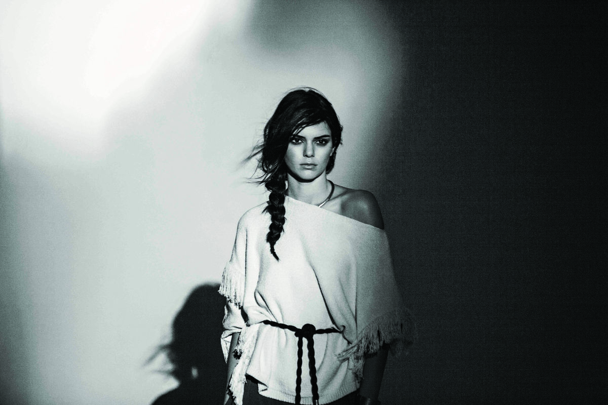 Kendall Jenner em campanha para a Mango