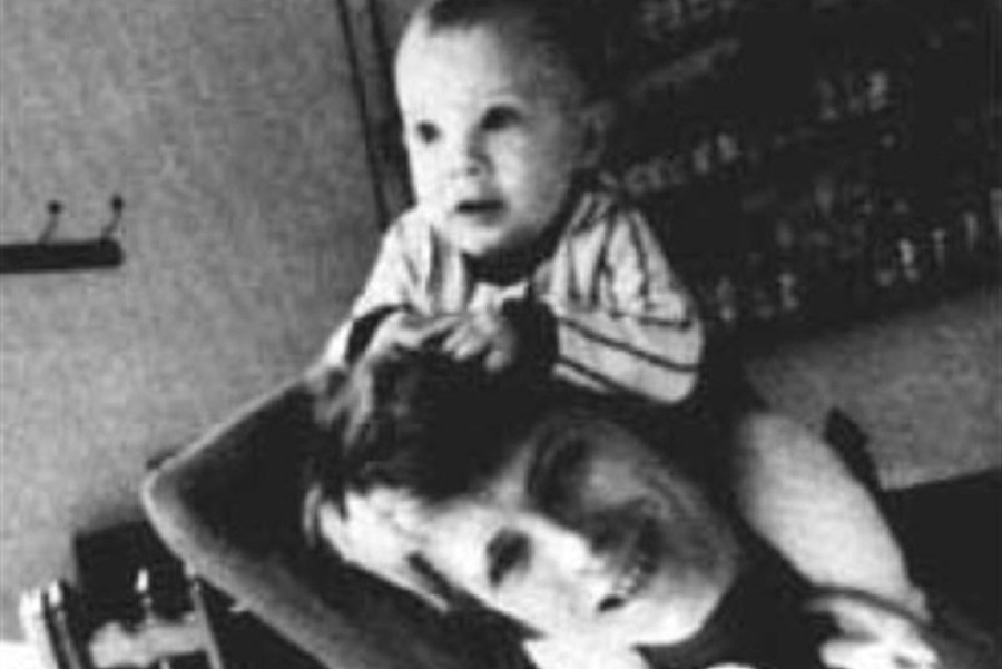 David Bowie com o filho Duncan