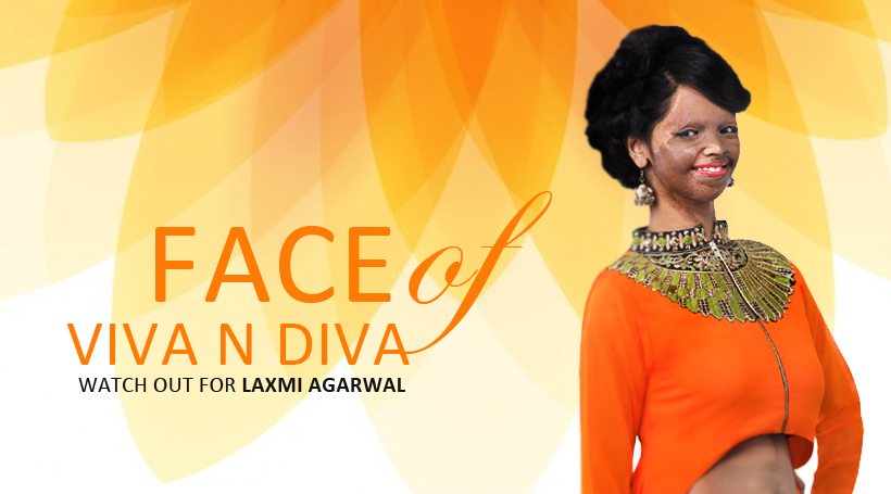 Laxmi Saa, sobrevivente de um ataque com ácido, é o rosto de uma marca de moda