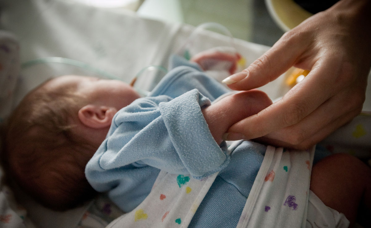 Recém nascido (Orlando Almeida/Global Imagens)