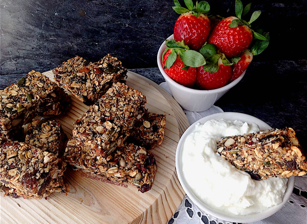 Barrinhas de cereais multi frutos