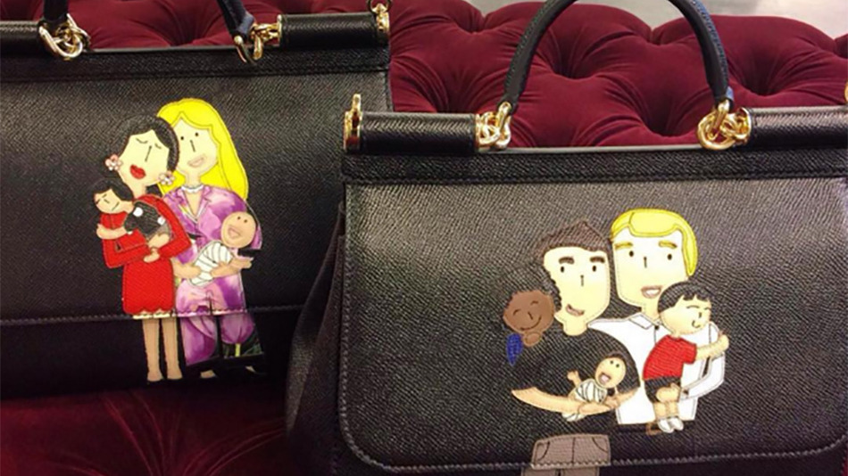 D&G faz ação de charme para casais do mesmo sexo