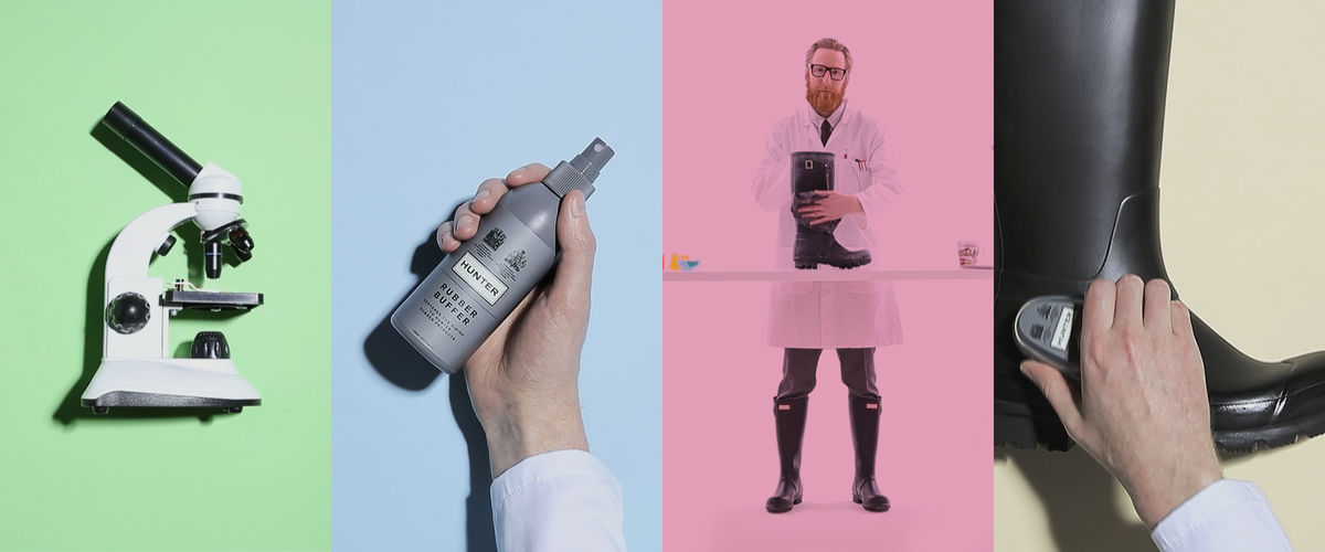 Galochas Hunter ao sol! Toca a limpá-las! Saiba como