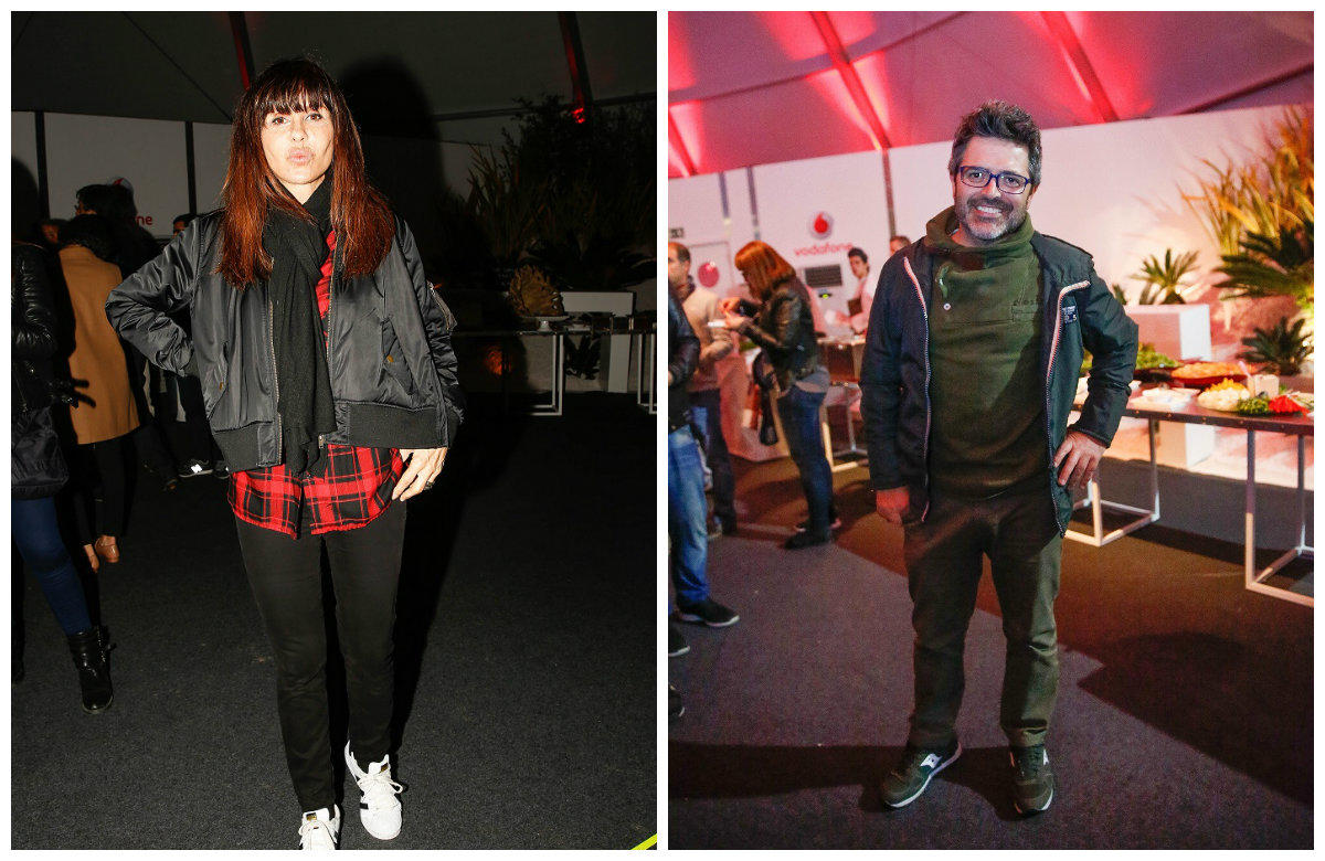 Manuela Moura Guedes e Nilton cantaram