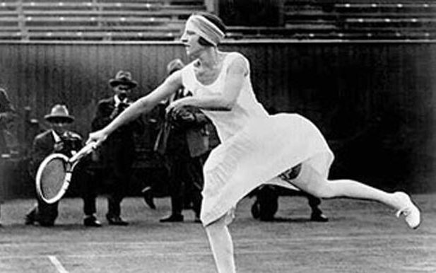Suzanne Lenglen nasceu em 1899 e morreu em 1938