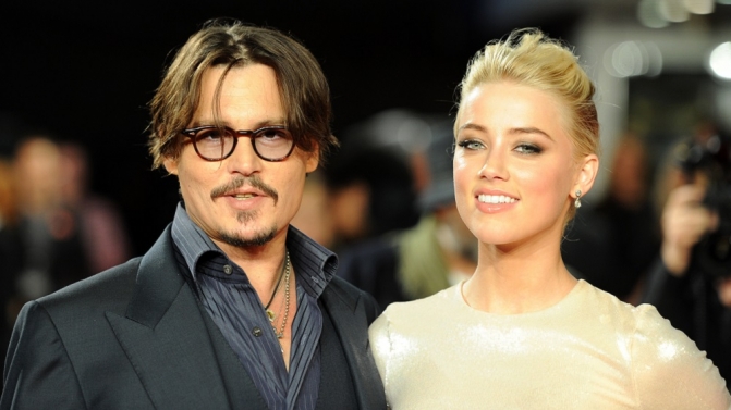 Amber Heard e Johnny Depp
