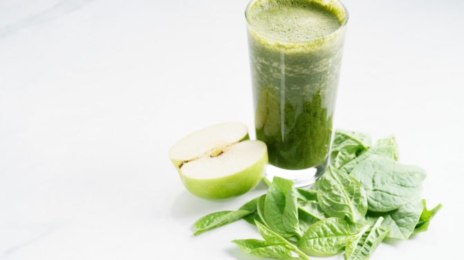 Sumo rico em cálcio.