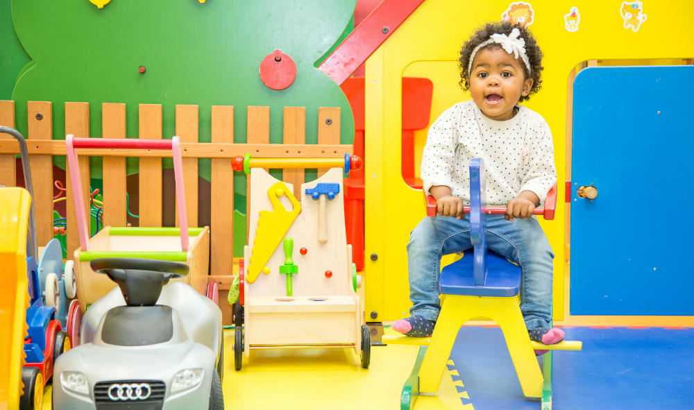 Os bebés também testam as fraldas