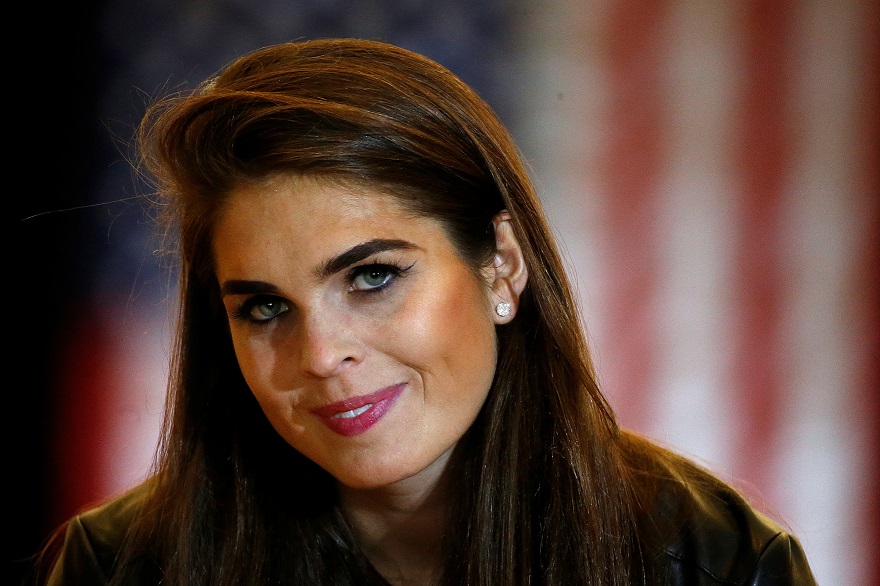 Hope Hicks tem 27 anos