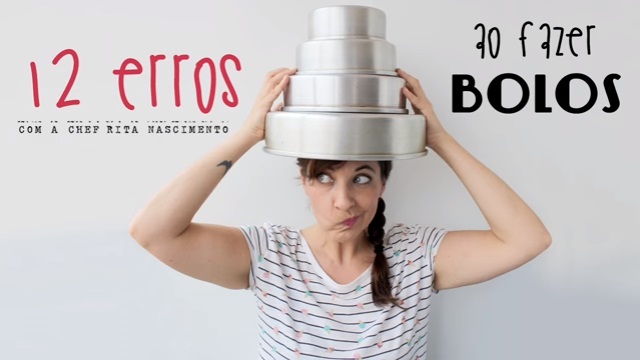Rita Nascimento (La Dolce Rita): Os 12 erros mais comuns ao fazer bolos