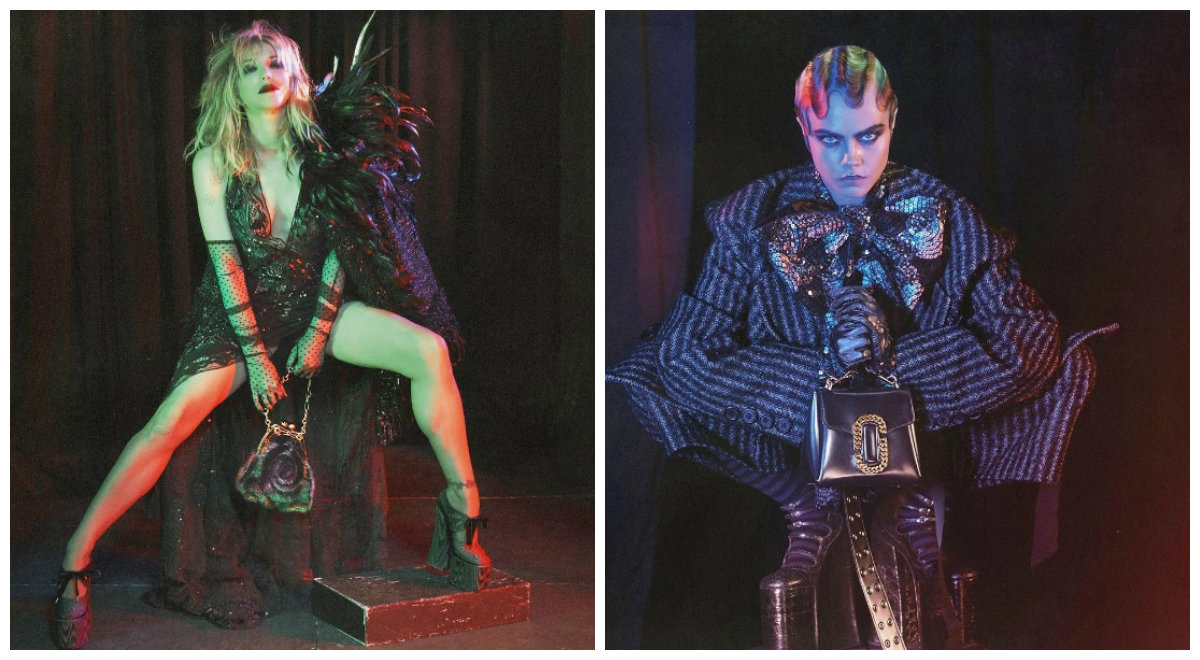 Courtney Love e Cara Delevingne