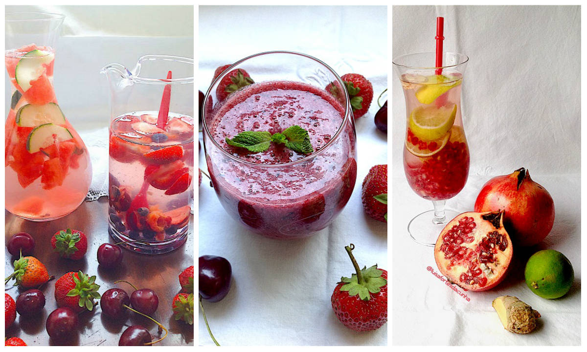 5 bebidas refrescantes para mini férias