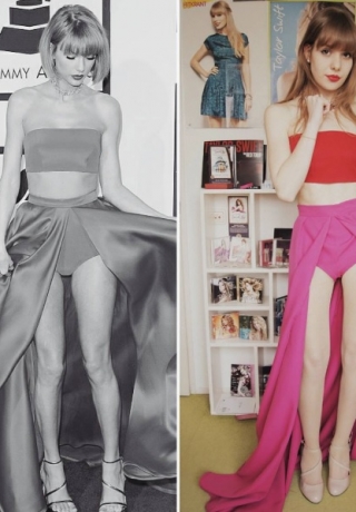 Vestido usado nos Grammy 2016