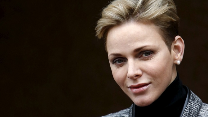 A princesa Charlene já foi atleta olímpica