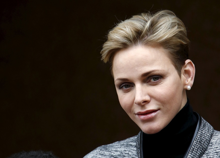 A princesa Charlene já foi atleta olímpica