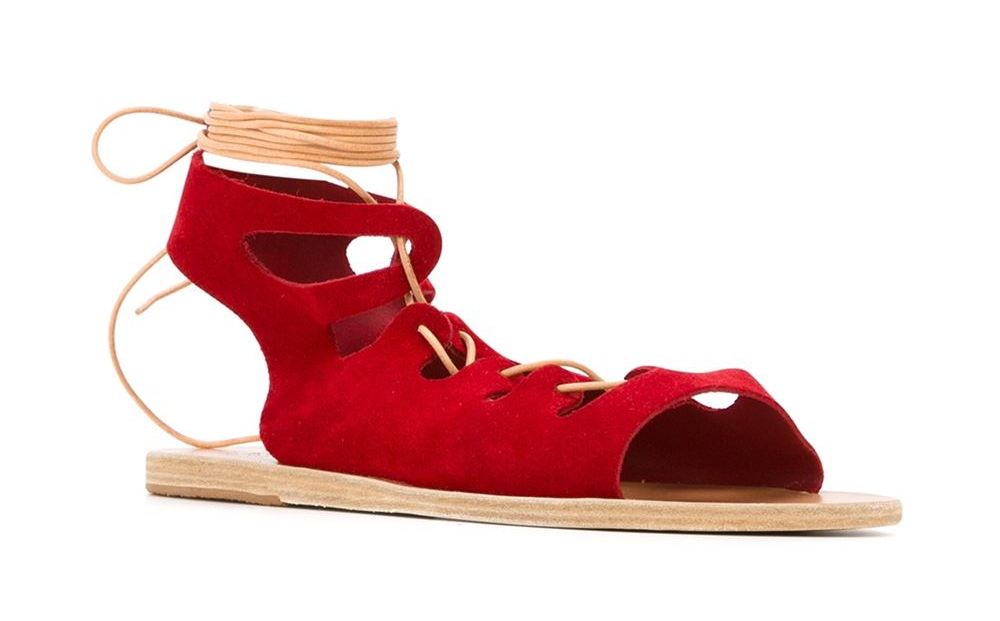 antigone, ancient greec sandals, 147, farfetch