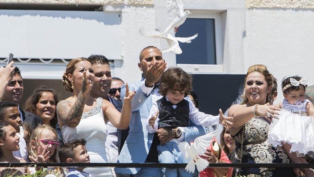 Batizado de Ricardo Quaresma e dos dois filhos