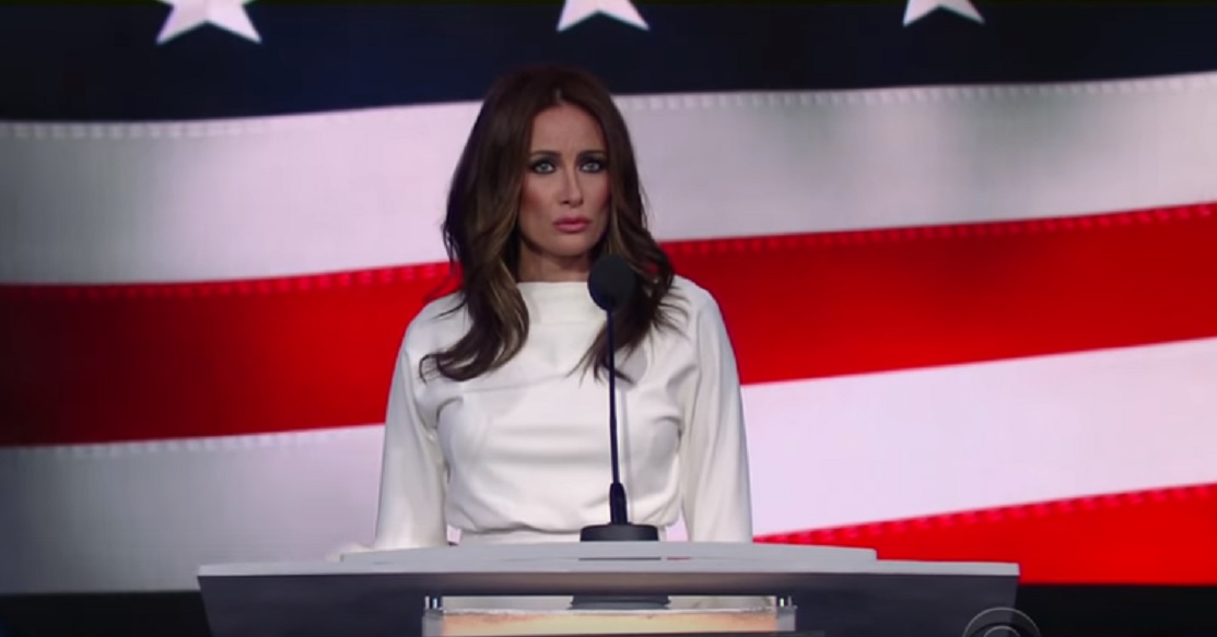 A atriz Laura Benanti imitou Melania Trump