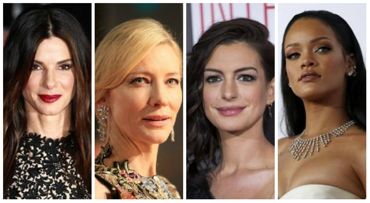 Sandra Bullock, Cate Blanchett, Anne Hathaway e Rihanna vão integrar o elenco