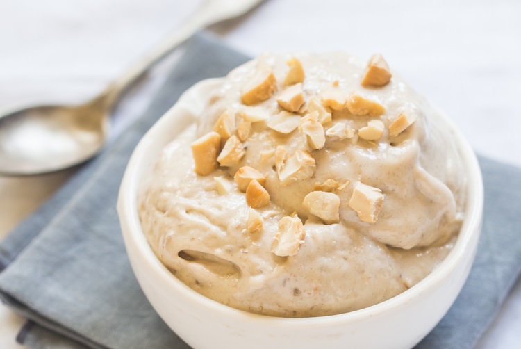 como fazer gelado com um único ingrediente