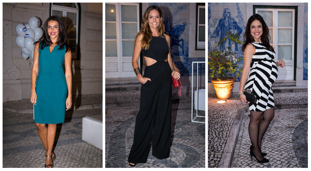 Catarina Furtado, Diana Chaves e Roberta Medina marcaram presença