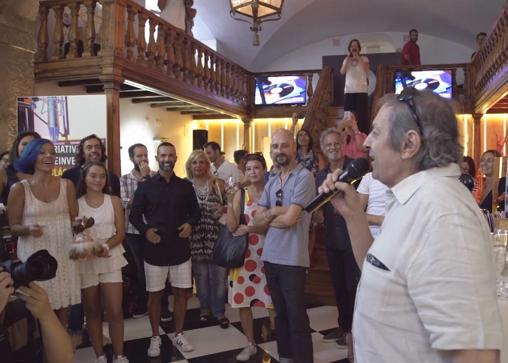 Jorge Palma a cantar '(Sittin'On) The Dock of the Bay'