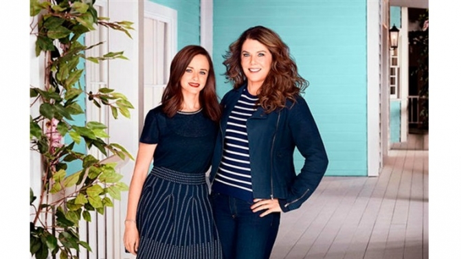 Alexis Bledel e Lauren Graham dão vida a Rory e Lorelai Gilmore
