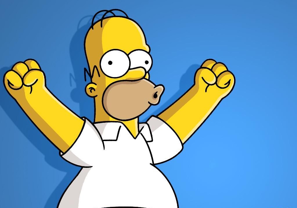 Homer é o patriarca da família Simpson