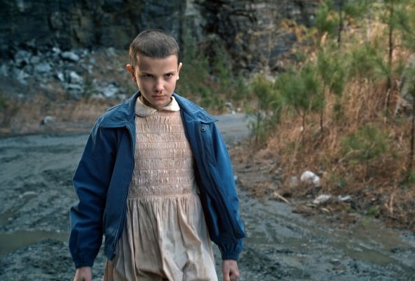 Millie Bobby Brown dá vida a Eleven em 'Stranger Things'