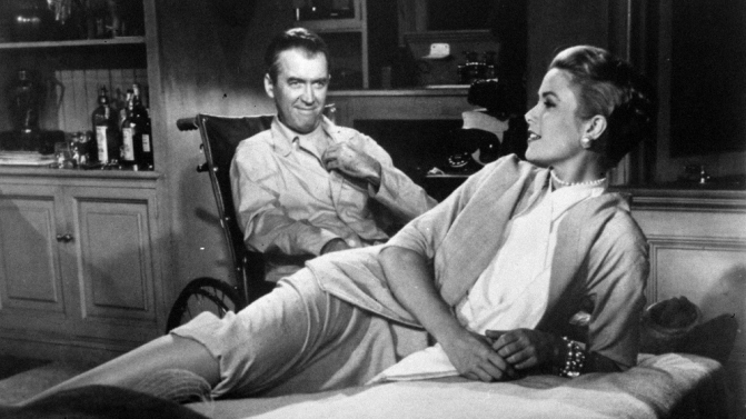 Jimmy Stewart, Grace Kelly