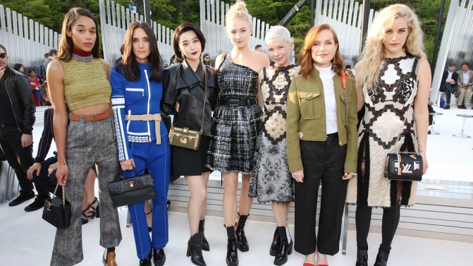 Laura Harrier, Jennifer Connelly, Fan Bing Bing, Sophie Turner, Michelle Williams, Isabelle Huppert, Riley Keough
