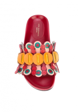 Flip slide sandals Anya Hindmarch, farfetch, €725