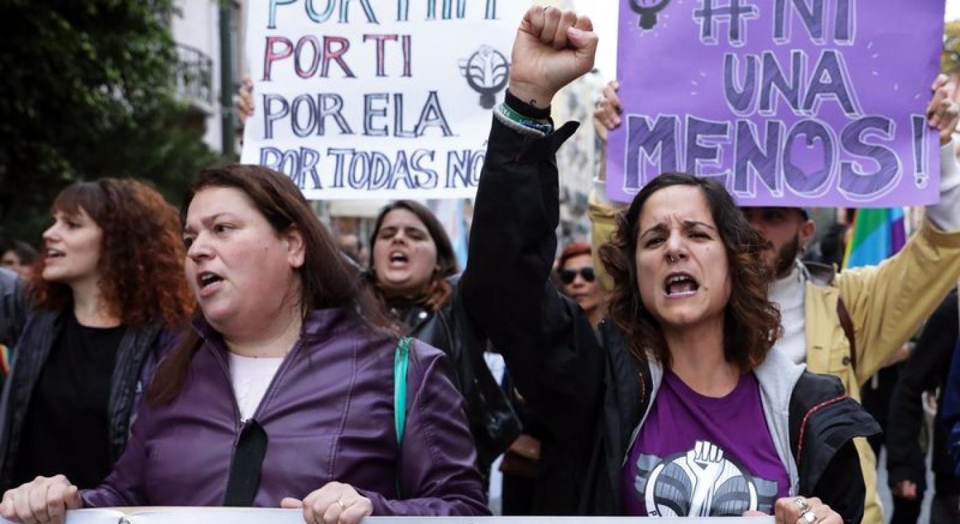 International Day for the Elimination of Violence Against Women in Lisbon