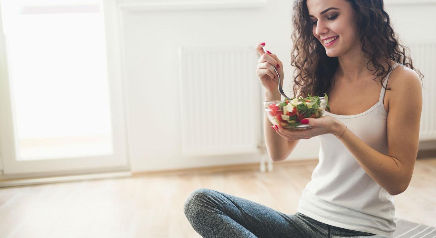 Mulher salada