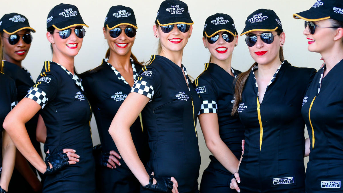 grid girls EPA_SRDJAN SUKI