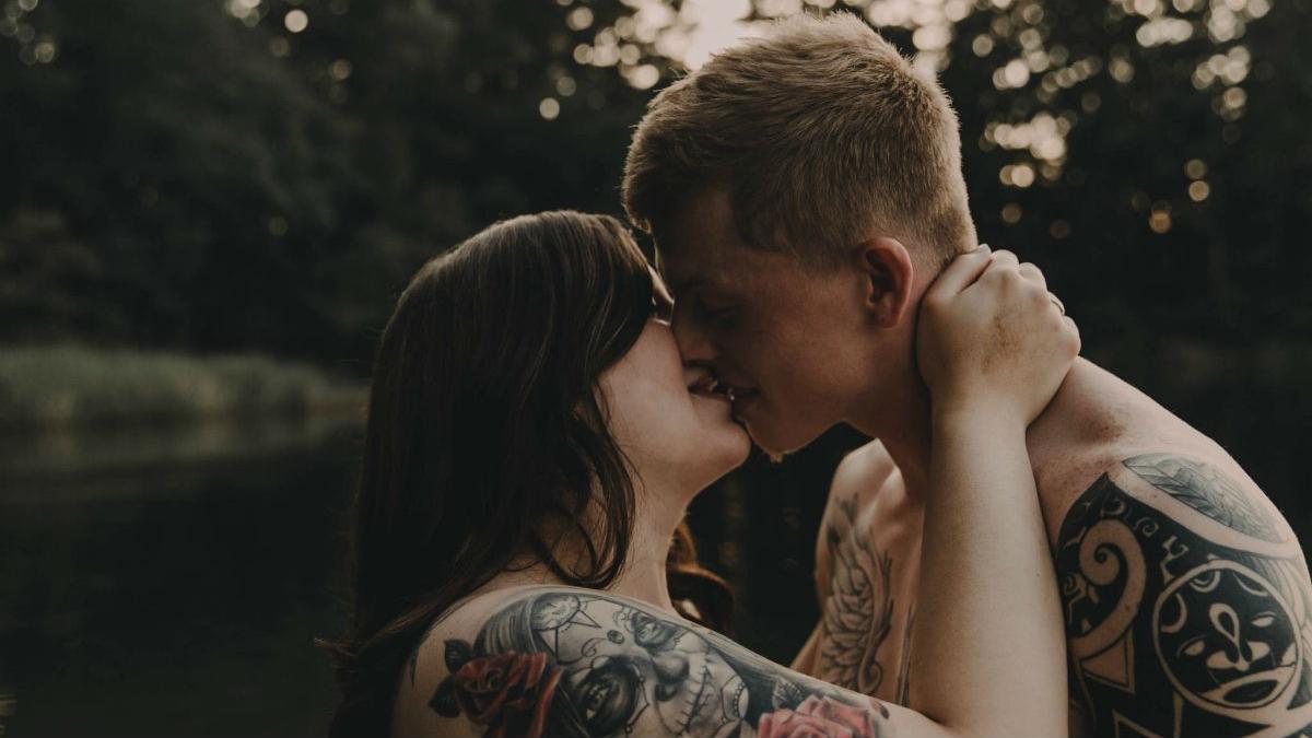 Casal sessão fotográfica