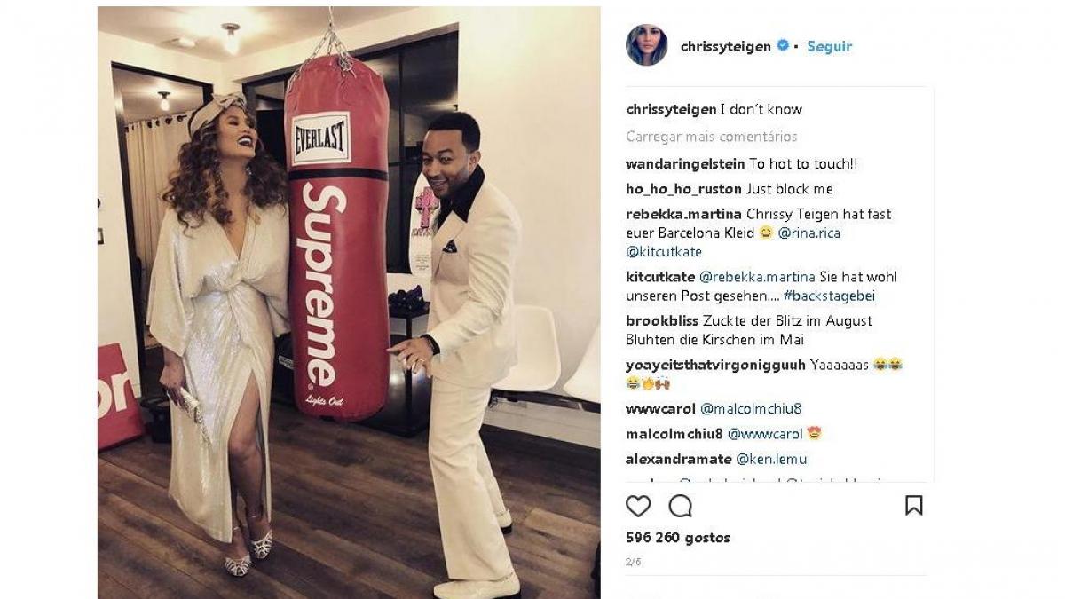 Chrissy Teigen e John Legend, Instagram chrissyteigen