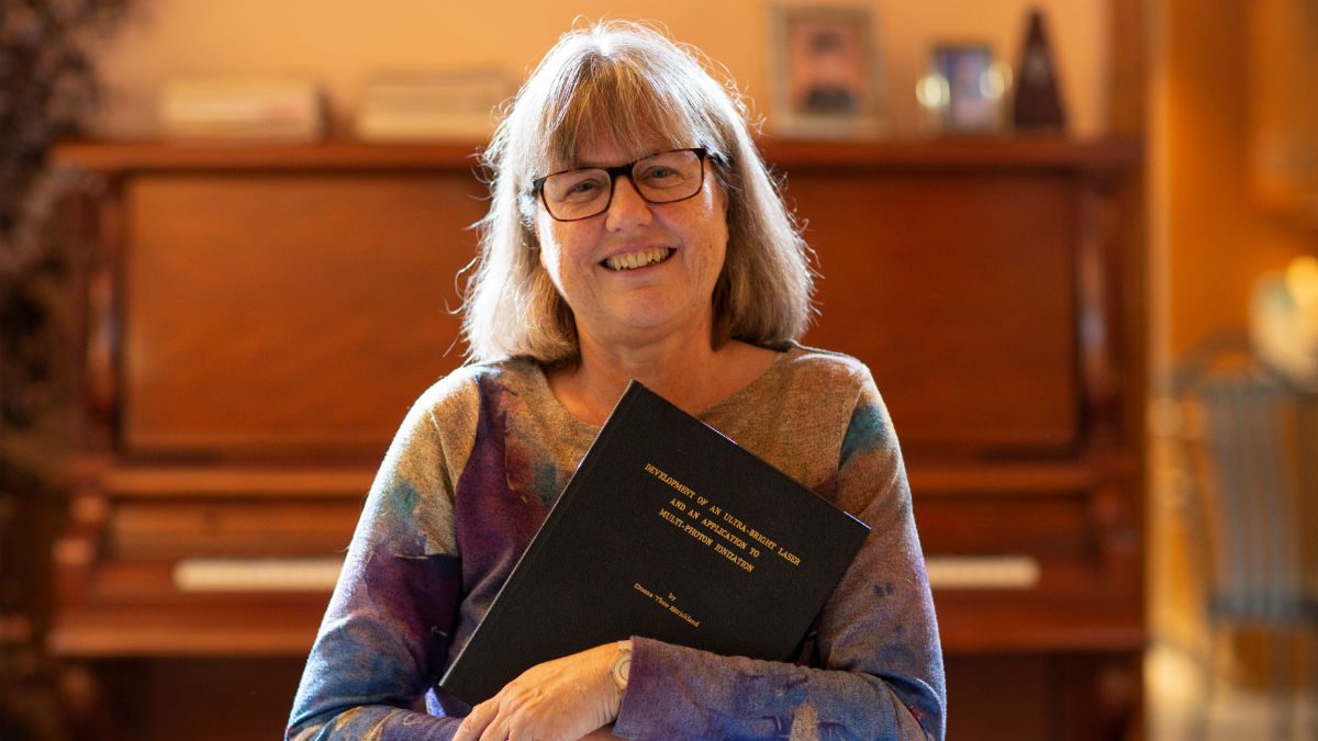 Donna Strickland REUTERSPeter Power