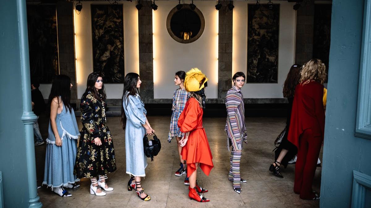 Último dia do Portugal Fashion, na Alfândega do Porto.