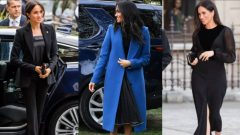 Os melhores looks de Meghan para disfarçar a barriguinha