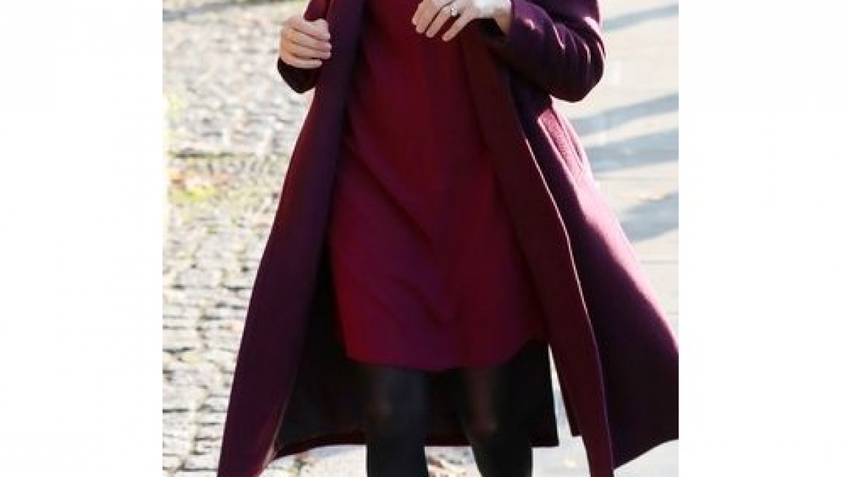 Meghan, the Duchess of Sussex, arrives to visit The Hubb Community Kitchen, in London