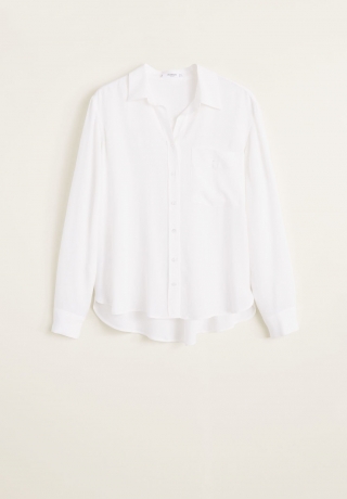 Camisa branca, Mango, €19,99