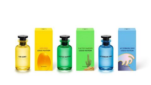Coleção 'Les Colognes' de Louis Vuitton [Fotografia: DR]
