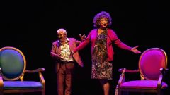 José Pedro Gomes e Ana Bola na peça 'Casal da Treta' [Fotografia: DR]