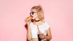 Este hambúrguer não é para comer, é para se maquilhar