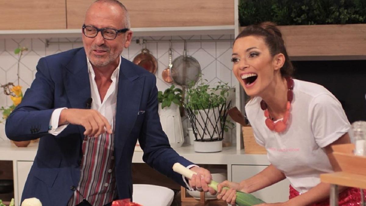 Goucha e Maria Cerqueira Gomes