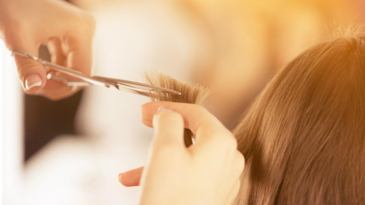 corte cabelo seco cabeleireiro